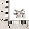 Brass Micro Pave Cubic Zirconia Beads KK-C085-09P-3