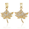 8Pcs Brass Micro Pave Cubic Zirconia Pendants FIND-BBC0004-29A-6