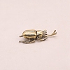 Brass Tea Pet Allomyrina Dichotoma Figurines Statues for Home Office Desktop Decoration PW-WG96CDA-01-1