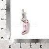 925 Sterling Silver European Dangle Charms STER-Z013-06P-3