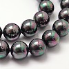 Shell Pearl Bead Strands BSHE-L025-05-12mm-3