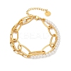 304 Stainless Steel Multi-strand Bracelets BJEW-C104-02G-2