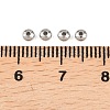 316 Surgical Stainless Steel Beads STAS-G382-01P-3
