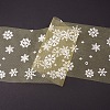 Snowflake Deco Mesh Ribbons OCOR-P010-G04-7