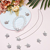 60Pcs Tibetan Style Zinc Alloy Connector Charms FIND-SC0006-52-4