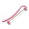 Iron & Alloy Bookmarks with Beadable Bar Pendant LS-AJEW-G055-02B-3