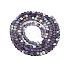 Transparent Glass Beads Strands EGLA-A044-T2mm-MB15-3