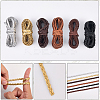 5M 3-Ply PU Leather Braided Cord LC-GF0001-12F-5