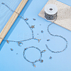 DIY 304 Stainless Steel Paperclip Chains Jewelry Making Kits DIY-DC0003-66-5