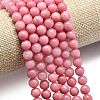 Natural Malaysia Jade Beads Strands G-L645-A01-8mm-20-4