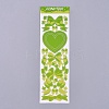 Bowknot Ribbon Pattern Decorative Labels Stickers DIY-L037-B05-1