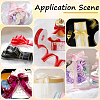 1Roll Solid Color Organza Ribbons ORIB-CY0001-03C-5