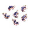 Brass Charms ZIRC-J040-35RG-01-NR-1