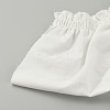 Cotton Pleated Ribbon OCOR-WH0078-66A-2