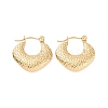 Ion Plating(IP) 304 Stainless Steel Hoop Earrings for Women EJEW-F287-09G-1