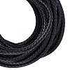 5M Braided Leather Cord with Core WL-BBC0001-01C-02-1