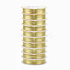 Round Copper Jewelry Wire CWIR-Q006-0.8mm-G-1