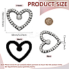 4Pcs Glass Hotfix Rhinestone DIY-FG0007-56C-2