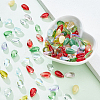 120Pcs 12 Colors Imitation Gemstone Glass Pendants GLAA-GA0001-49-4