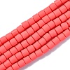 Handmade Polymer Clay Bead Strands CLAY-ZX006-01F-2