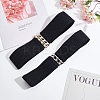 2Pcs 2 Styles Polyester Elastic Corset Belts AJEW-WR0002-19A-4