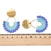 304 Stainless Steel Stud Earrings EJEW-MZ00755-02-5