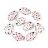 Handmade Porcelain Beads PORC-N009-07C-1