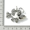 Tibetan Style Alloy Pendants FIND-B041-01AS-3