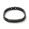 304 Stainless Steel Bracelets BJEW-I129-I-B-1