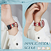 12 Sets 3 Colors Alloy Heat Transfer Watch Band Accessories FIND-NB0005-96A-5