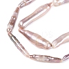 Natural Baroque Stick Pearl Keshi Pearl Beads Strands PEAR-N021-19-01C-4