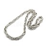 Tarnish Resistant Fashionable 304 Stainless Steel Rope Chain Necklaces for Men LS-STAS-A028-N044P-L-1