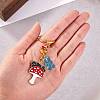 20Pcs 10 Style Alloy Enamel Pendants ENAM-SZ0002-28-3