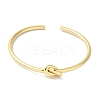 Brass Open Cuff Bangles BJEW-C070-06G-3