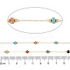 Ion Plating(IP) 304 Stainless Steel Chains AJEW-Q150-05G-02-2