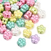 50Pcs Opaque Acrylic Imitation Pearl Beads OACR-FP0001-28-1