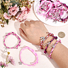 30Pcs 10 Styles Polyester Cord Bracelets BJEW-PH01983-3
