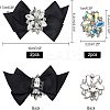 4Pcs 2 Style Glass Rhinestone Shoe Decorations FIND-NB0002-34A-4