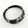 Stainless Steel Wire Necklace Cord DIY Jewelry Making X-TWIR-R003-24-1