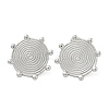 304 Stainless Steel Stud Earrings for Women EJEW-M089-03P-3