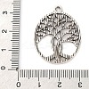 Tibetan Style Alloy Pendants FIND-A053-05A-AS-3