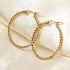 201 Stainless Steel Hoop Earrings LS-EJEW-Q026-13G-A-4