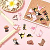 24Pcs 12 Styles West Cowboy Theme Golden Plated Alloy Enamel Pendants FIND-YW0006-74-5