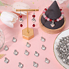 80Pcs Tibetan Style Alloy Pendants FIND-SC0007-74-4
