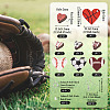 DIY Sport Theme Earring Making Kit DIY-TA0006-11-4