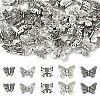 50Pcs 5 Styles Tibetan Style Alloy Beads FIND-YW0010-48-1