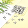 60Pcs 4 Styles Tibetan Style Zinc Alloy Pendants TIBEP-FS0001-35-9