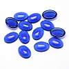 K9 Glass Cabochons Oval Flat Back Cabochons GGLA-L002A-05-2