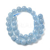 Natural Aquamarine Beads Strands G-D327-C03-6MMA-2