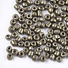 Plated Glass Seed Beads SEED-Q025-5mm-B08-2